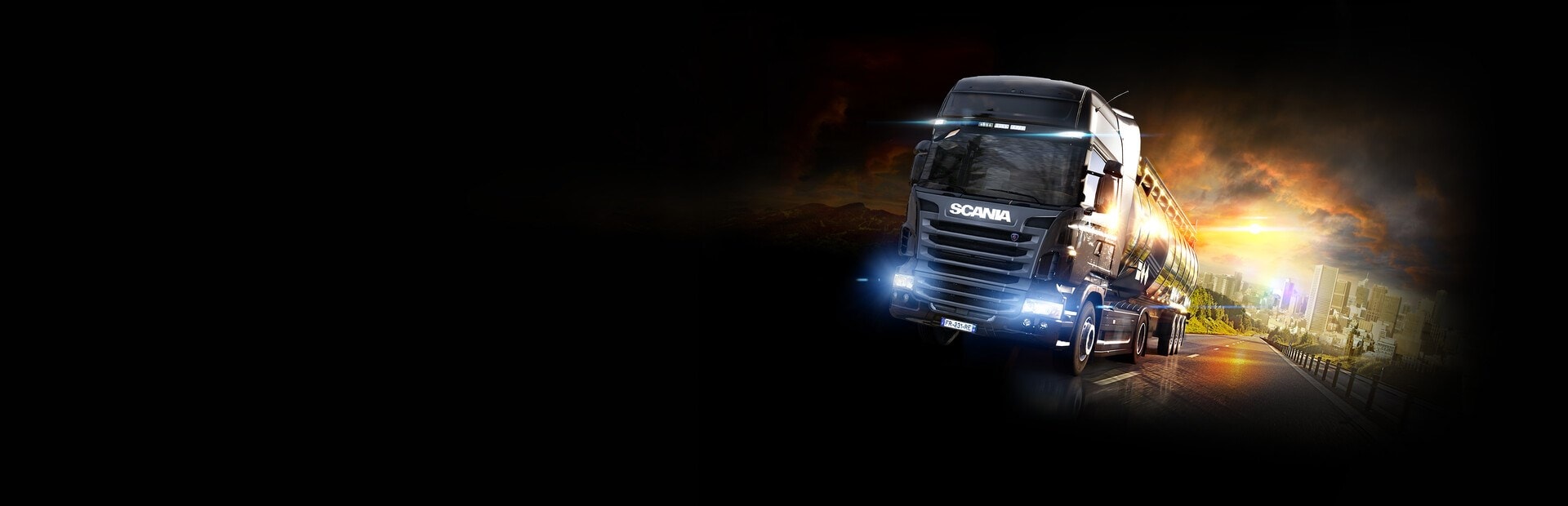 Hospedagem Euro Truck Simulator 2 — arte do jogo