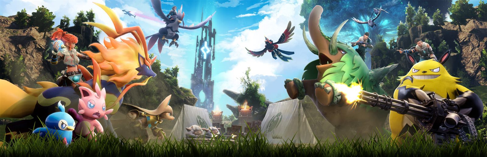Hospedagem Palworld — arte do jogo