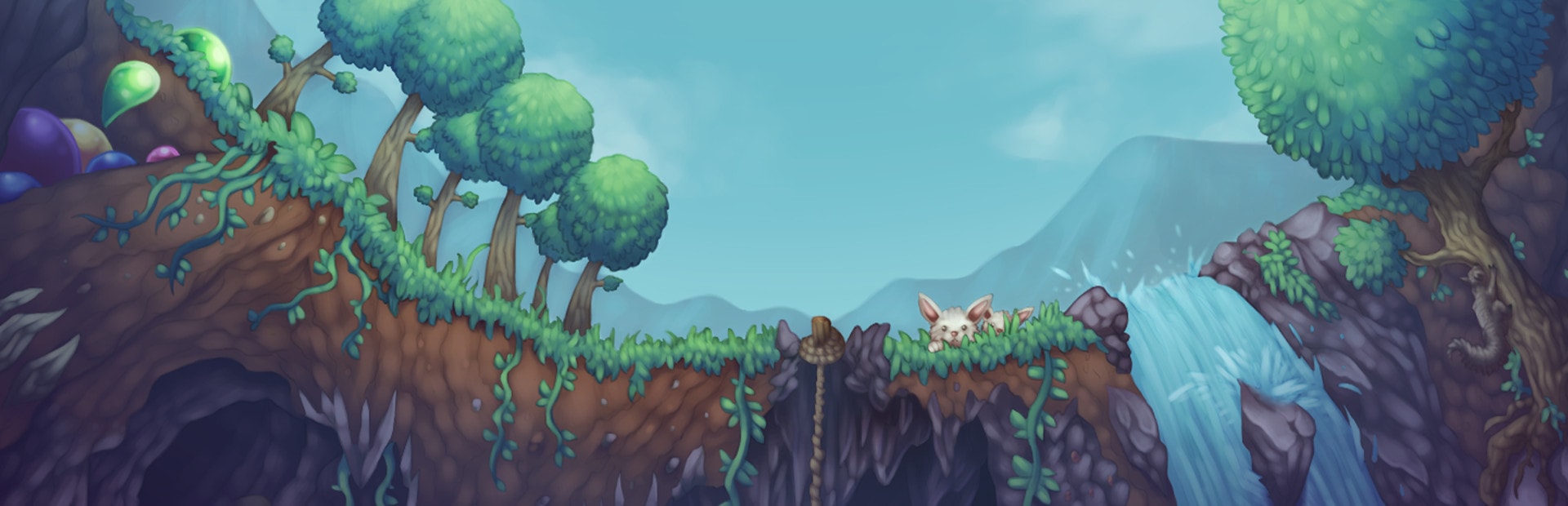 Hospedagem Terraria — arte do jogo